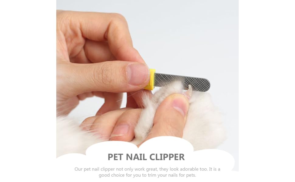 Тримач для стрижки кігтів для собак та котів BESPORTBLE з LED-підсвічуванням (3 шт.)