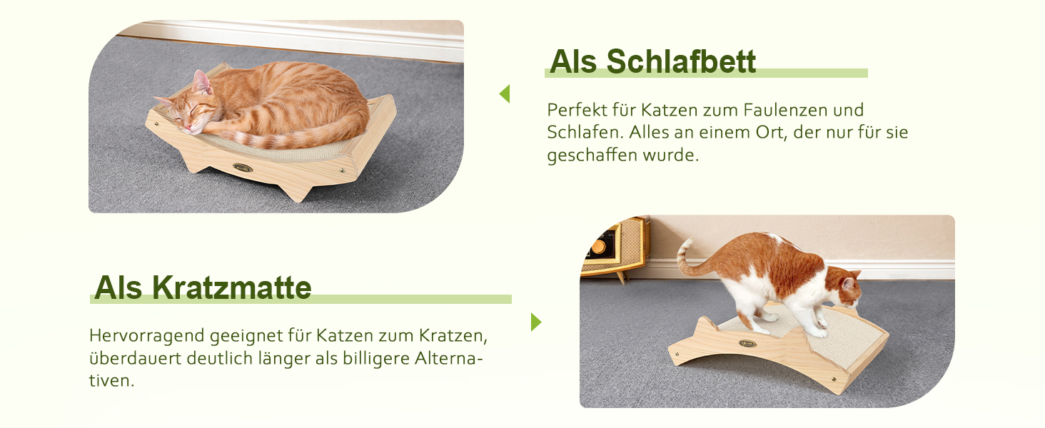 Pecute Комплект з 2 картонних когтеточок для котів, двосторонні, з якісного картону, стійкі, для догляду за кігтями та захисту меблів (38.5 x 20.5 см), Classic (2 шт.) (Покращена версія з сизалю)