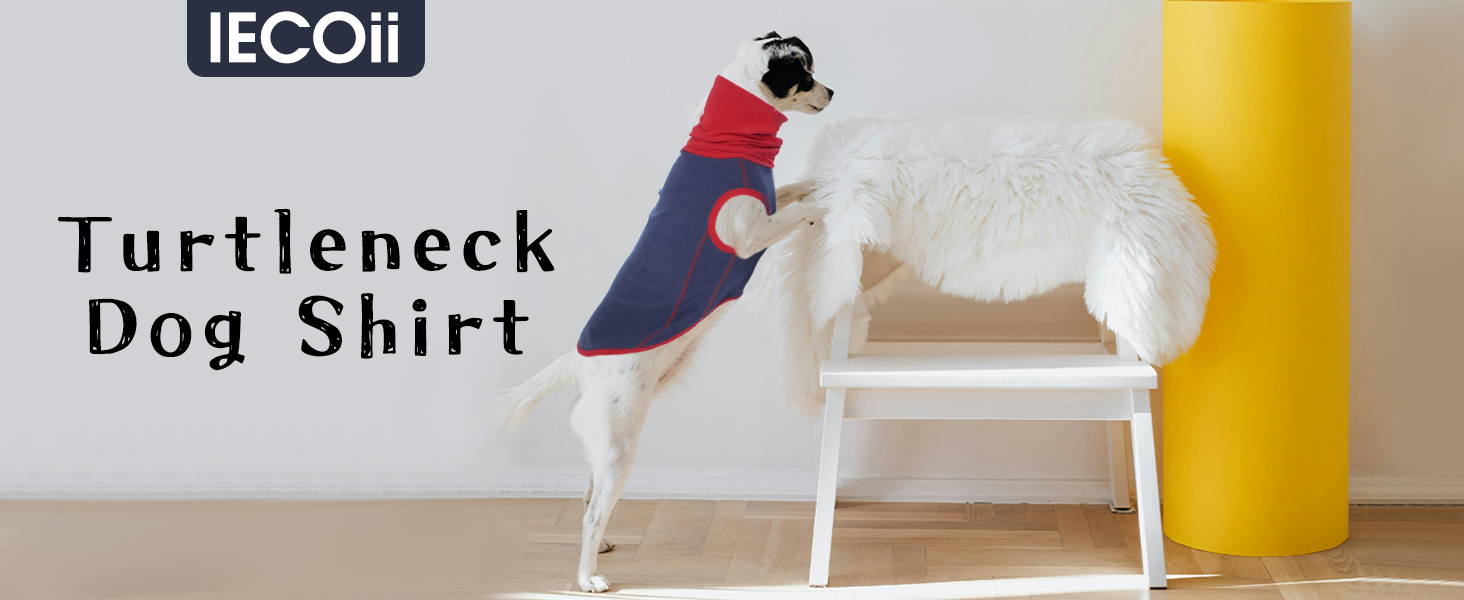 Пуловер для собак IECOii: теплий флісовий светр-жилет для собак, накидка-пуловер, теплий нашийник, сорочка для собак, пуловер для собак, флісовий пуловер для собак, сірий колір, розміри L (обхват грудей 48 см) та XL (обхват грудей 55 см), темно-синій колір