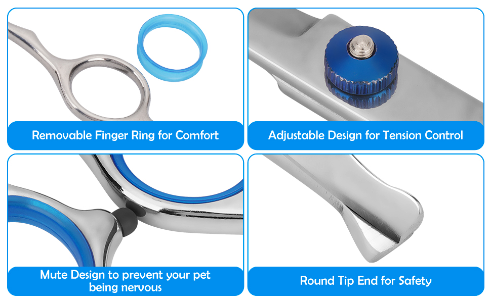 Ножиці для грумінгу собак та котів, професійні ножиці для догляду за шерстю, нержавіюча сталь