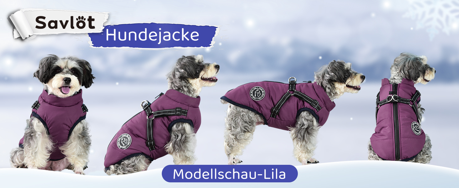 Зимова жилетка для собак - тепла жилетка для собак, курка для собак, одяг для домашніх тварин, для катання на лижах, без рукавів, з підкладкою, з нагрудником, темно-синій, розмір S