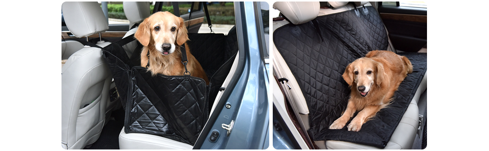 Захисний чохол на заднє сидіння авто для собак Pettycare - водовідштовхуючий, антиковзний та стійкий до подряпин