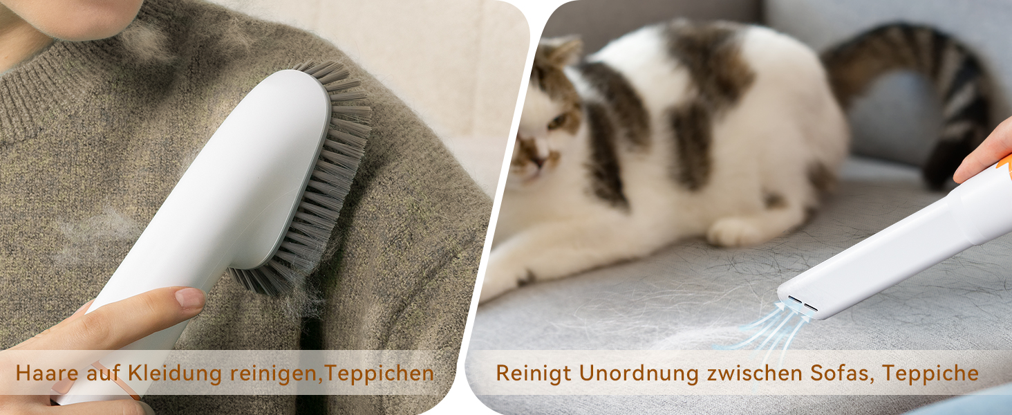 Професійна машинка для стрижки собак Afloia з пилососом, комплект догляду за домашніми тваринами, тиха машинка для собак та котів, професійна машинка для стрижки собак з 7 інструментами, об'єм 1.5л