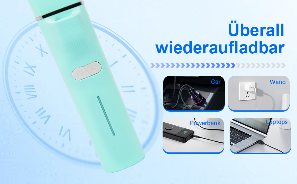 Набір для стрижки котів Dufuso Leise Schermaschine: 4 в 1, LED-підсвічування, професійний триммер для собак та котів, для догляду за лапами, очима, вухами, обличчям та тілом (білий/зелений)