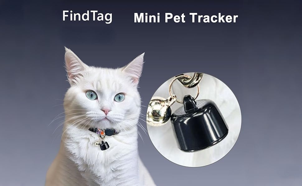 GPS трекер для тварин Mini Haustierortungsgerät: сумісний з iOS та Android, глобальна локація без підписки, для собак та котів, водонепроникний, легкий (3 шт.)