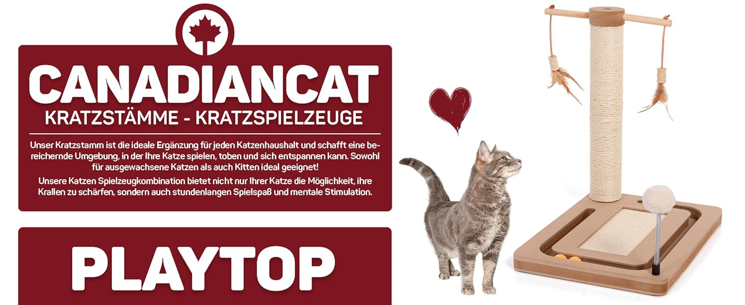 Котячий стовпчик для котів Lilly - інтерактивна іграшка для самостійних занять | 78 см | 33 x 33 x 80 см