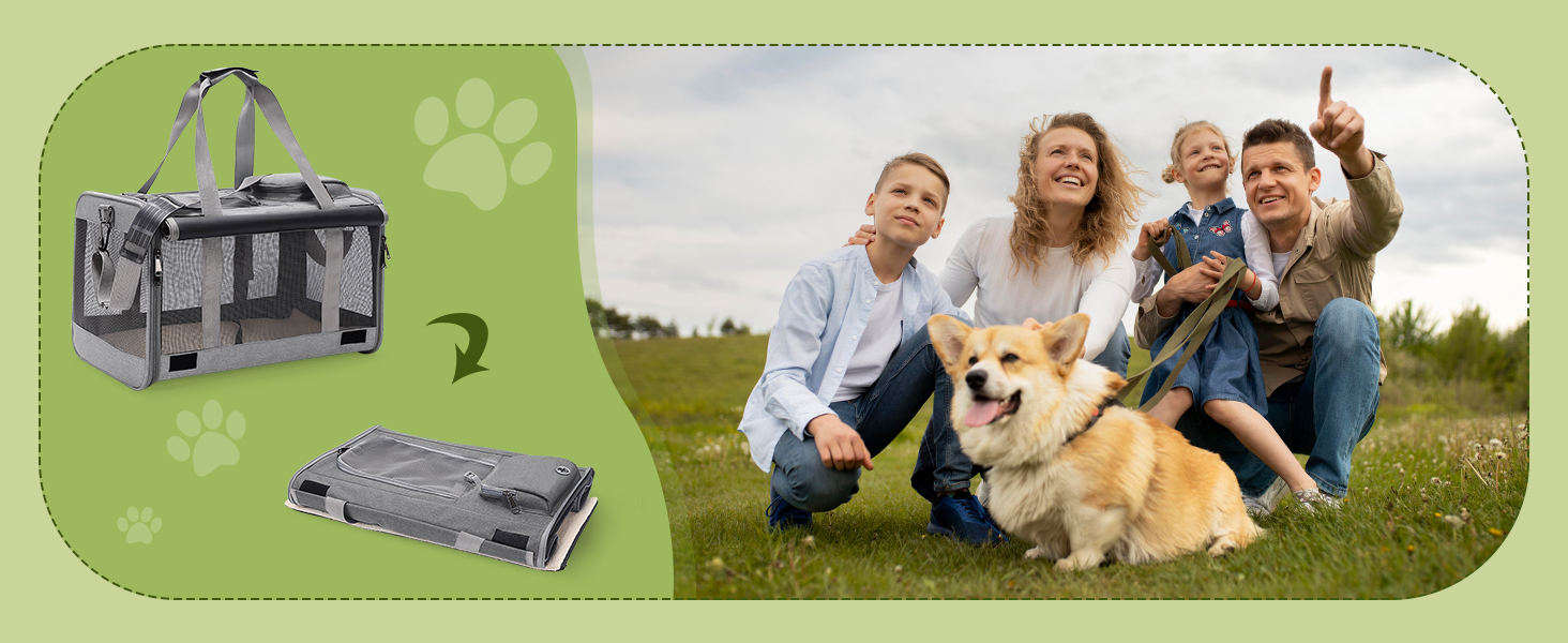 Транспортна сумка для котів та собак до 9 кг ALLSOPETS, дихаюча, для подорожей та до ветеринара (меланж рожевий)