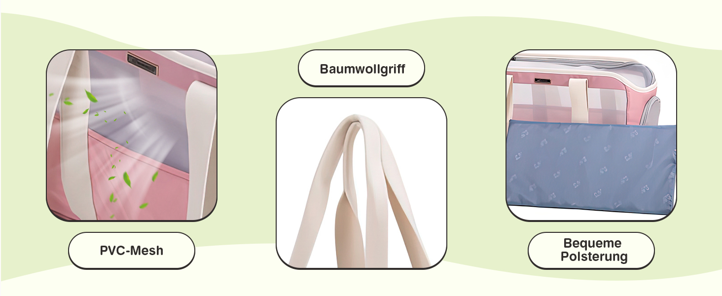 М'яка переноска для собак та котів ALLSOPETS, складана, дихаюча, з поводком, легка, для подорожей, до ветеринара, на вулицю (небесно-блакитний)