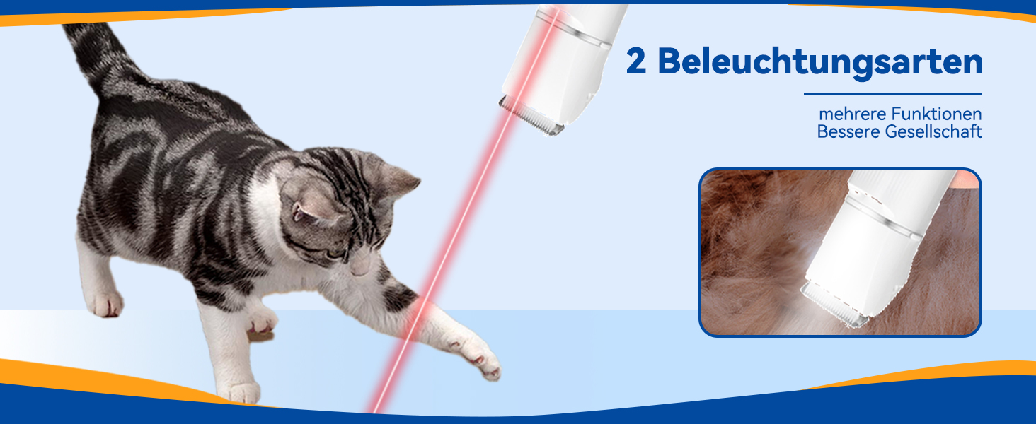 Професійний триммер для собак Paw Trim Pro 5-в-1: стрижка, шліфування кігтів, LED-підсвітка, лазерний цілик