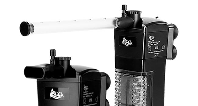 Фільтр для акваріума AQQA, внутрішній, 5.5W, 400 л/год, до 200 л
