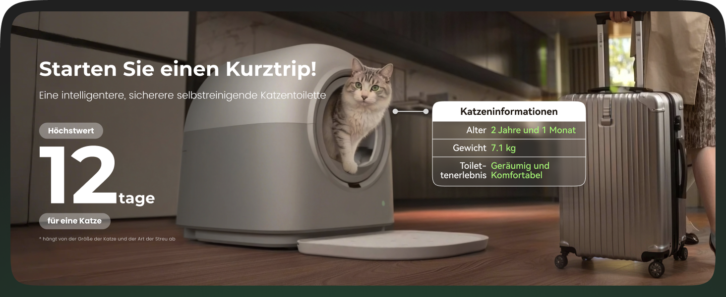 Автоматичний самоочисний лоток для котів TY-PRO, XXL, для 2+ котів, з APP-керуванням