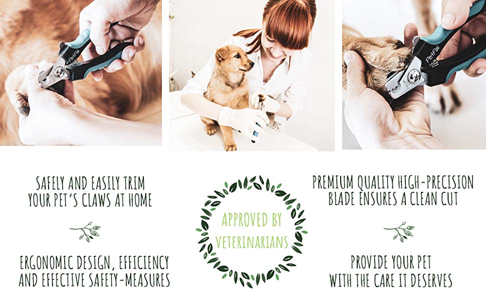 Ножиці для стрижки кігтів собак і котів PetPäl Profi Krallenschere - професійний інструмент для догляду за кігтями вдома та в зоосалоні. Безпечні ножиці з обмежувачем для зручного та безпечного догляду.