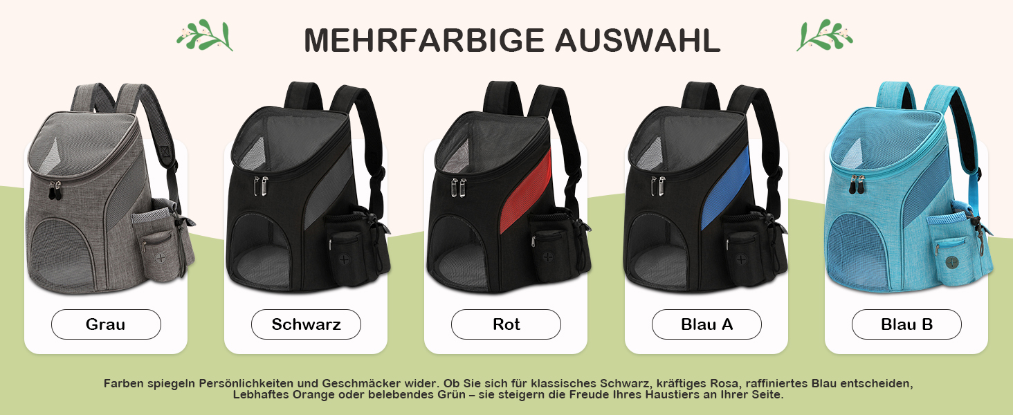 Рюкзак для котів та маленьких собак ALLSOPETS, переноска для тварин з прозорою верхньою частиною, складний, для подорожей (Світло-блакитний, S)