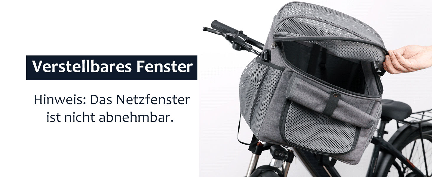 Корзина для собак Yallmie на велосипед, до 5 кг, 3 в 1, оранжева