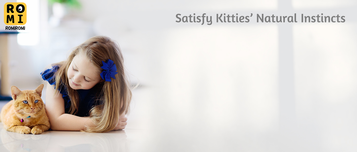 Котячий комплекс Romiromi з драбиною, 250-260 см, 6 платформ, капсула, будиночок-гніздо та гамак (Sunflower)