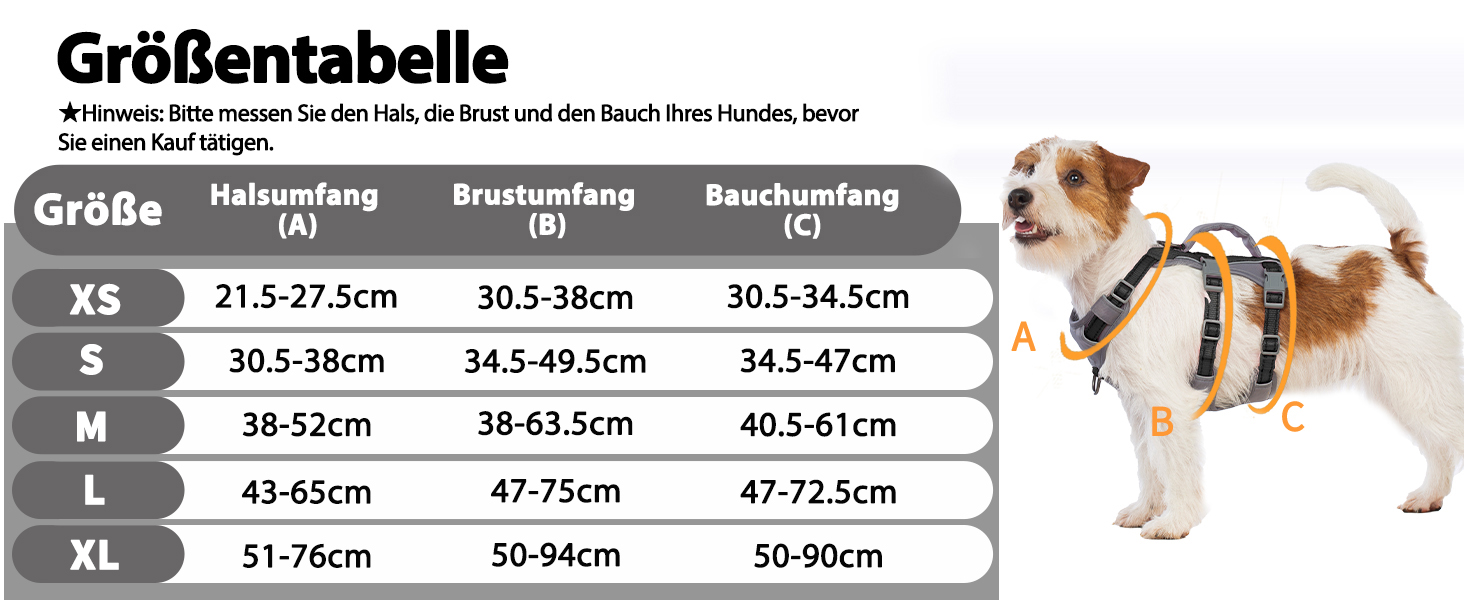 Шлейка Huntboo для собак - запобігання вириванню, шлейка від паніки, світловідбиваюча шлейка з ручкою, регульована шлейка для собак маленьких, середніх та великих порід (Чорний, S)