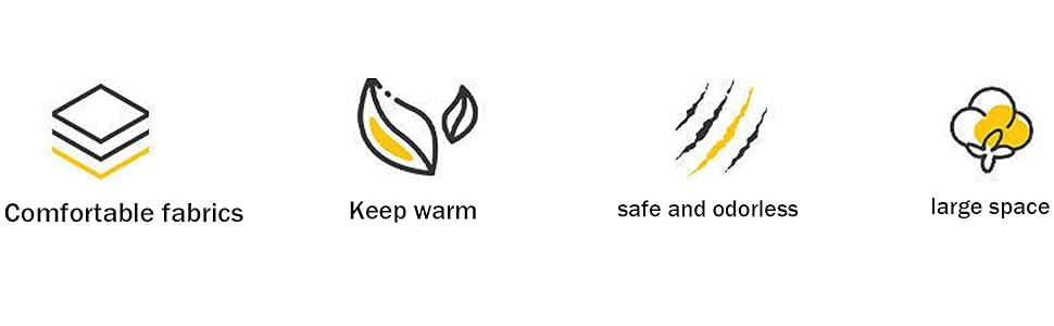 Велике собаче ліжко YAGE, миючий матеріал, ортопедичне ліжко, матрац для собачого будки, довге плюшеве ліжко, заспокійливе ліжко для собак, що бояться (L-90 см, сірий) L-90x70CM сірий