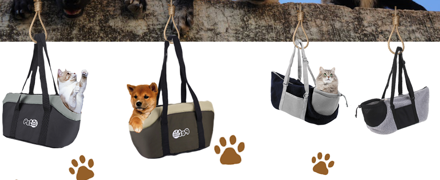 Транспортна сумка для собак та котів, велика, дихаюча, з ременем безпеки, коричнева