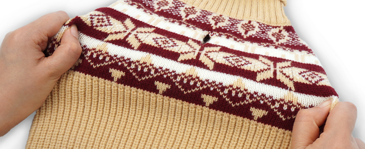 Пуловер для собак IECOii XXL, теплий зимовий пуловер для великих собак, блакитний, з ролетним коміром, для домашніх тварин, на Новий рік, розмір 2XL (обхват грудей 71 см)