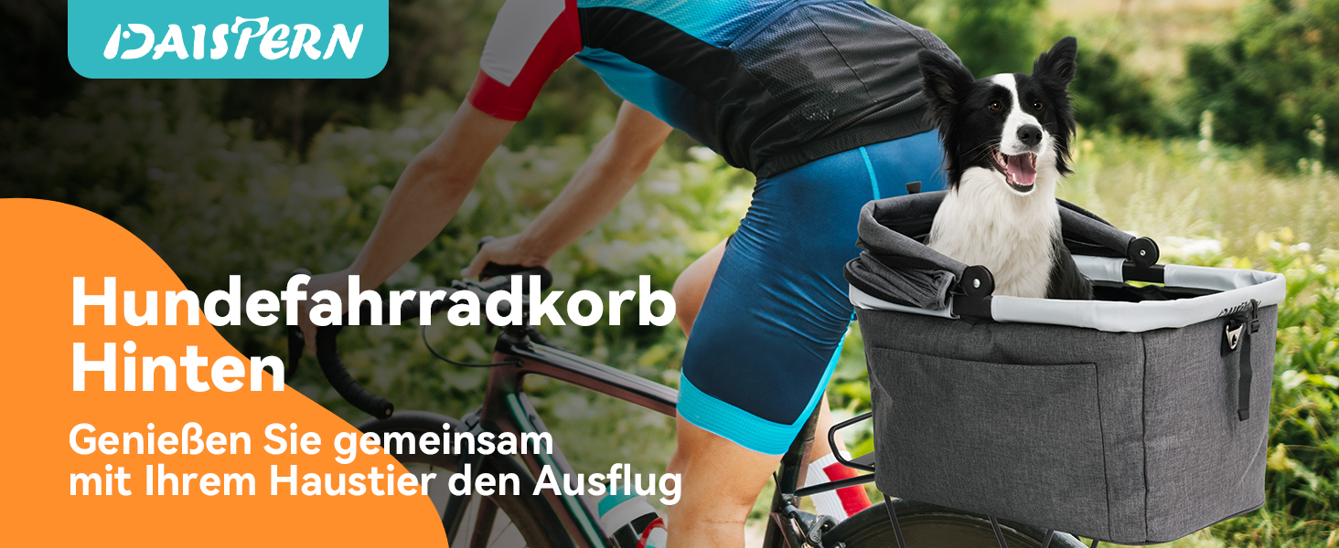 Кошик для велосипеда для собак до 12 кг, кріплення на багажник, металевий каркас, швидкознімний, сітчасте вікно, м'яке сидіння, світловідбиваючі смуги, складний, для міських велосипедів