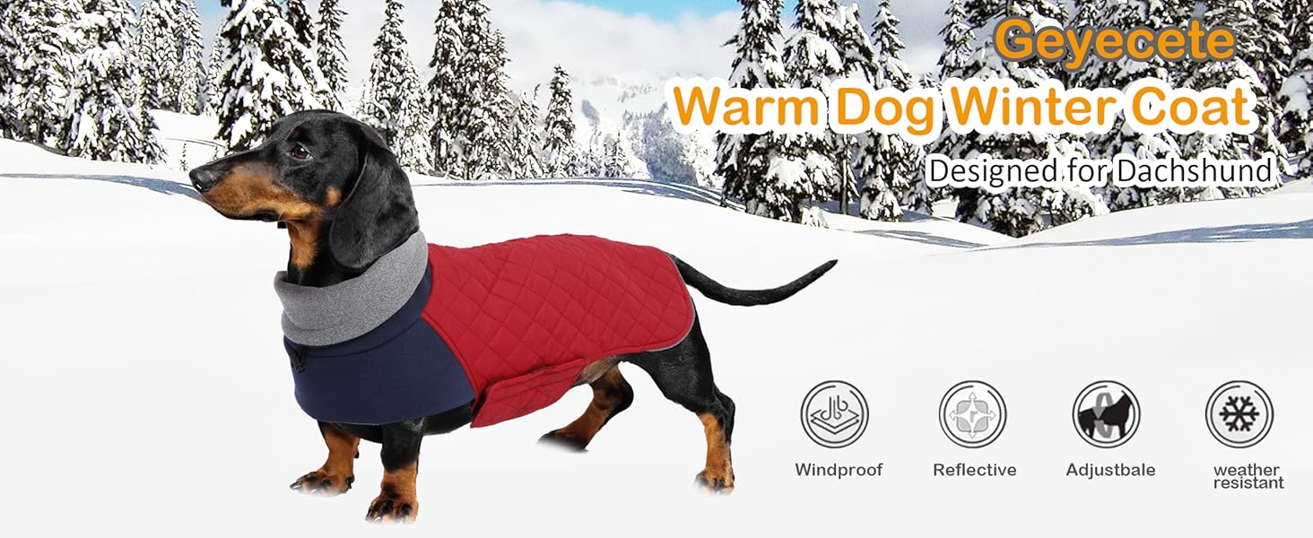 Теплий зимовий пуховик для такси, червоний, XL (довжина спини 46-49 см)