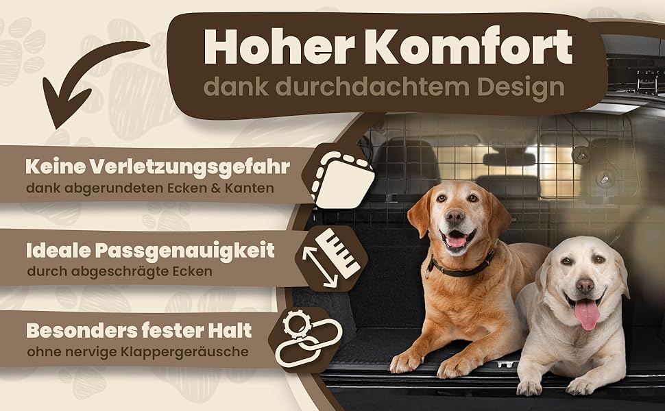 Сітка для собак у багажник авто | Якісна та міцна перегородка для багажника | Перегородка для багажника для собак