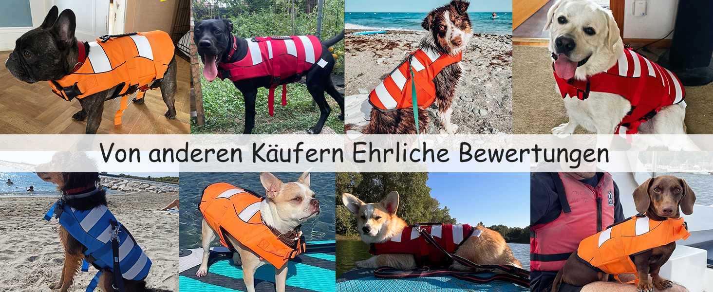 Спасальний жилет для собак, блакитний, розмір S, для джек-рассел, чихуахуа, французький бульдог, лабрадор - ASENKU