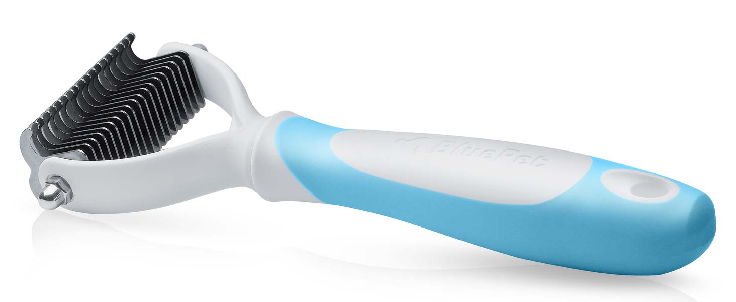 Бурштук для котів BluePet для догляду за підшерстям, вичісування та розплутування шерсті. Підходить для котів з довгою шерстю.