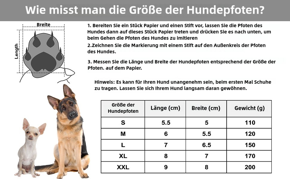 Водонепроникні собачі чоботи для захисту лап, 4 шт. Антиковзаючі чоботи для собак з неслизькою підошвою та світловідбиваючим кріпленням на липучці, для малих, середніх та великих собак (Сірий, XXL)