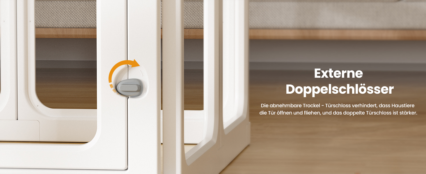 Клітка-біговий вольєр для цуценят Gardner Pet Acryl, 60 см, 8 панелей, для дому, складана, прозора, з присосками, підходить для цуценят, кроликів, котів, свиней