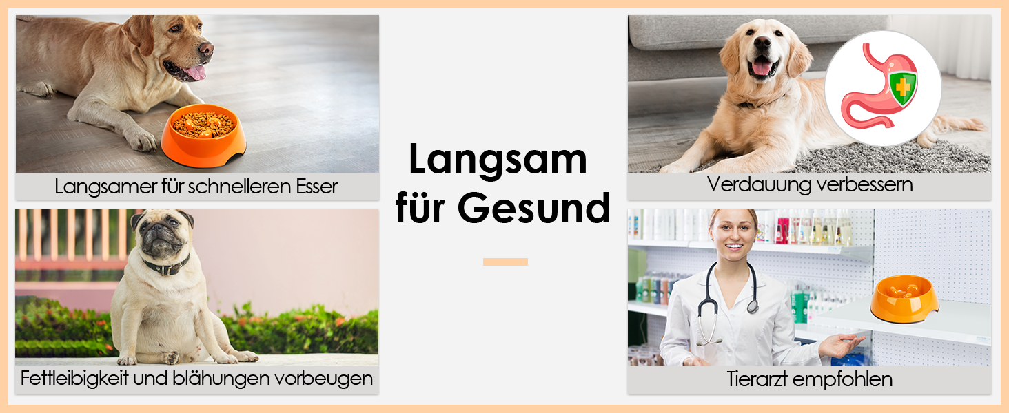 Миска для собак та котів Uperdeign, антизатримка, інтерактивна, 600 мл, рожева