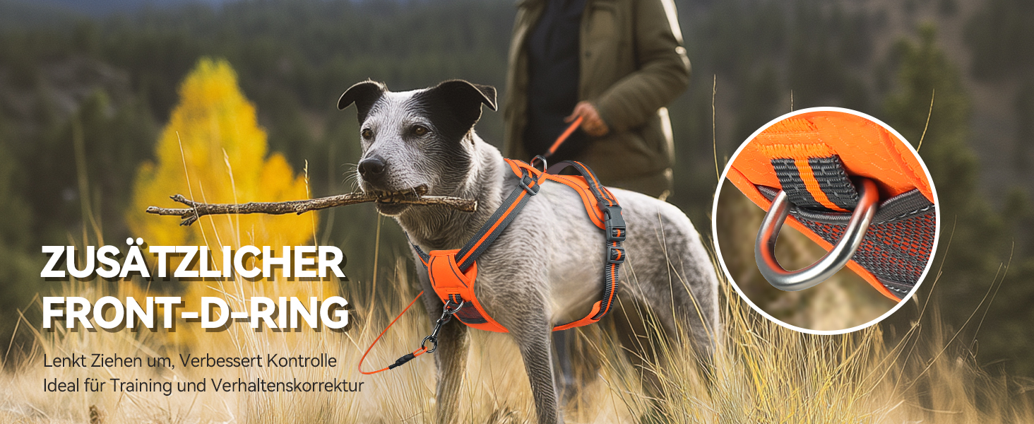 Шлейка для собак VIVAGLORY Easewalk, анти-тяга, для дресирування та прогулянок, з ручкою, не вислизає, для цуценят та собак, S, Sakura-Rosa, обхват грудей 36-61 см