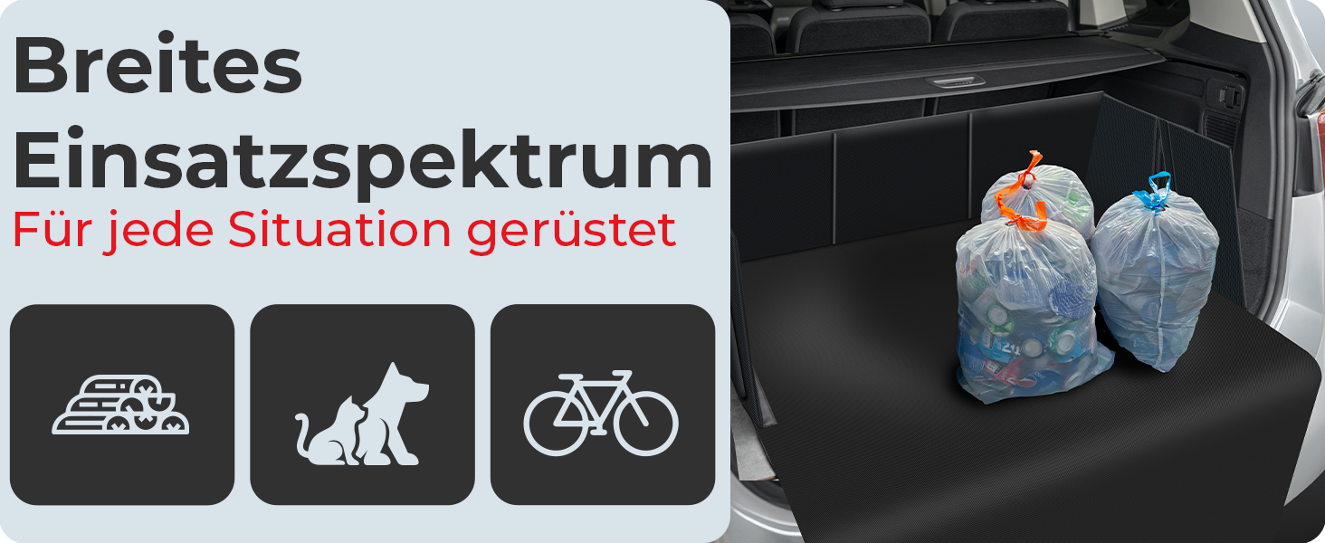 Захист для багажника автомобіля Achilles з боковинами та захистом краю, захисна ванна для багажника, килимок для багажника для собак, універсальний