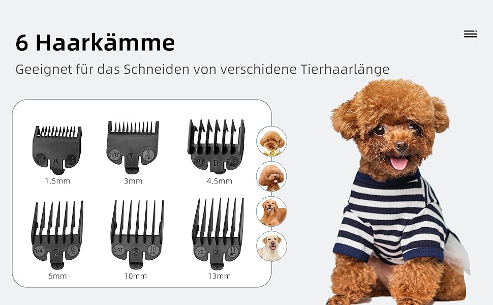 Професійна машинка для стрижки собак та котів KitSky Leise, бездротова, для довгошерстих порід