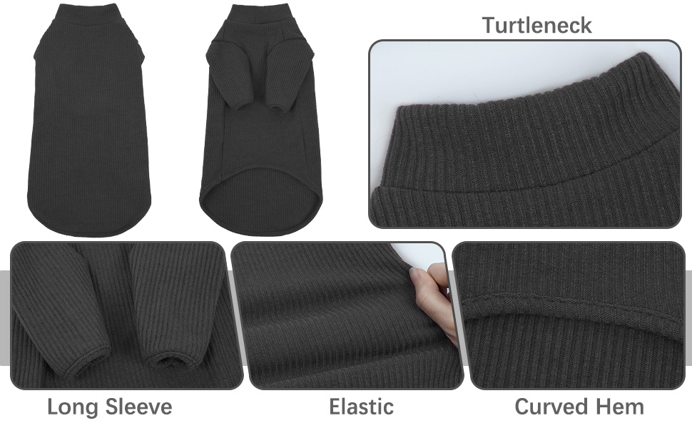 Одяг для безшерстних котів Sphynx: м'який пуловер з ролетним коміром, футболка, жилет. Чорний колір, розмір XL