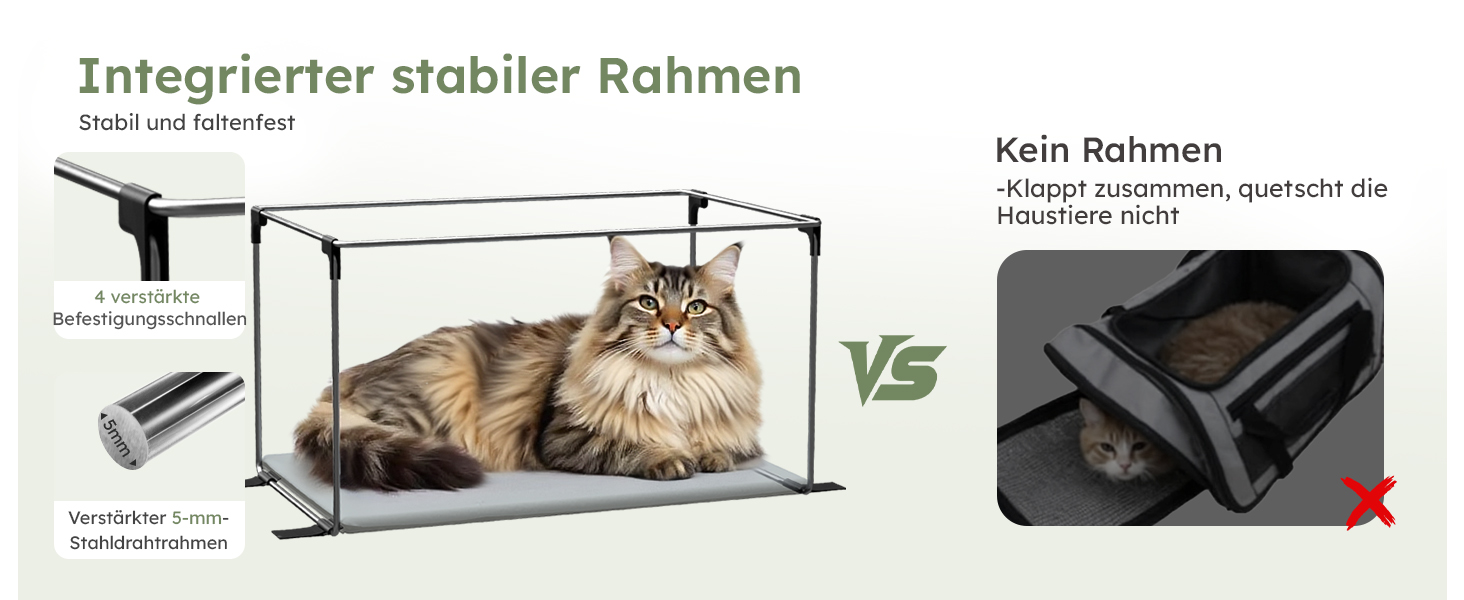 Переносна переносна сумка для котів Pecute Katzentasche, XL, 47x33x30 см, сіра