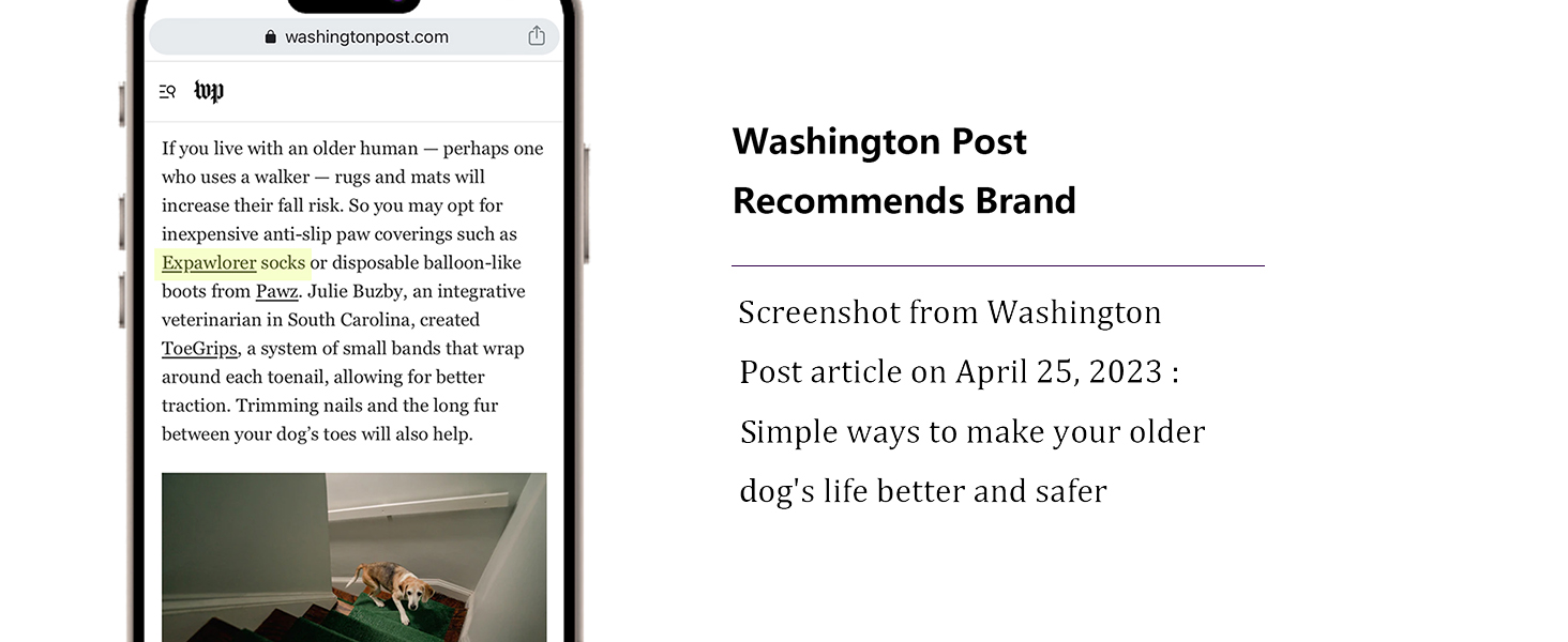 Шкарпетки для собак EXPAWLORER: антиковзаючі, захист лап, для гарячих доріг, контроль зчеплення, 6 шт. (X-small, Росаграу)