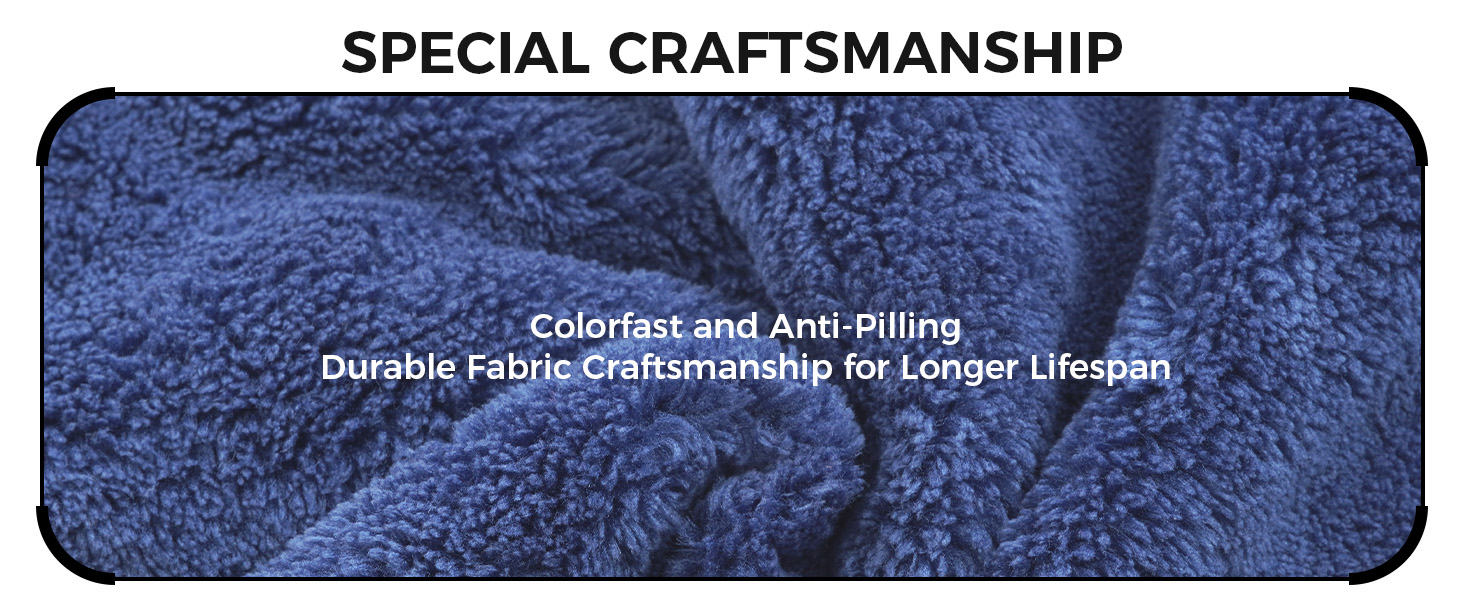 Рушник для собак, халат для собак, мікрофібра, великий, середній, малий, з клямками, блакитний