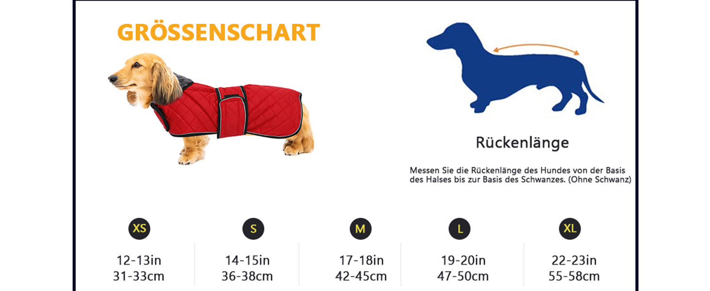 MOREZI Зимовий теплий одяг для собак - водонепроникний пуловер для такс з вовняним утеплювачем та регульованими ременями, теплий зимовий одяг для маленьких собак на вулицю, чорний, L (довжина спини: 47-50 см)