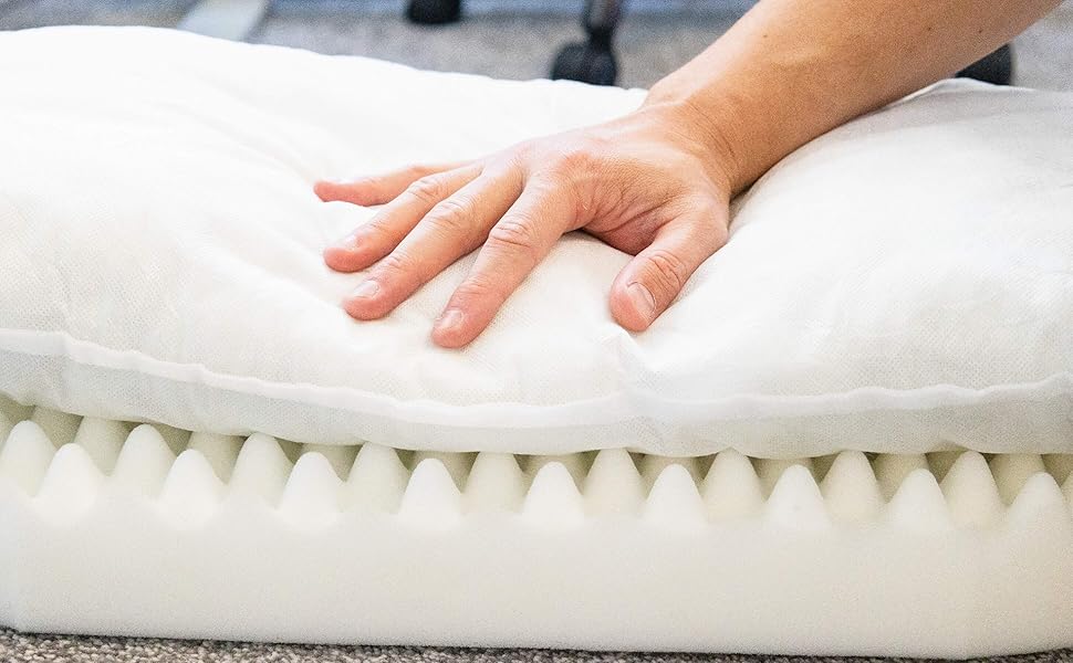 Ліжко для собак Elite Paws UK: ортопедичне, з двошаровим шаром піни та плюшевою подушкою, підтримка голови, шиї та суглобів, знімний чохол з флісу кремово-сірого кольору