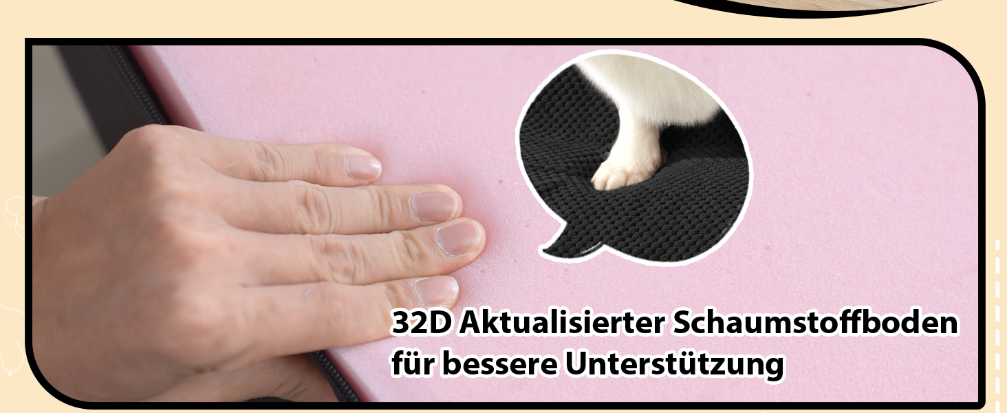Сходинка для собак Непфайві - 3 сходинки, чорний колір (H:34 см)