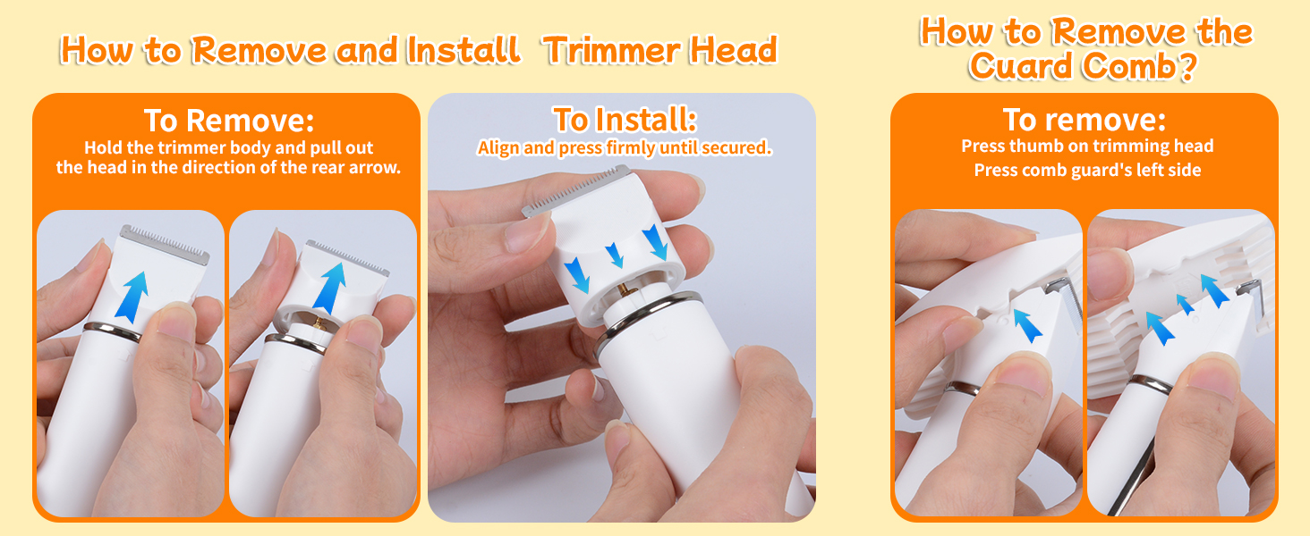 Набір для стрижки собак 4 в 1 Ninonly: тиха, акумуляторна машинка для собак та котів з 4 насадками для тіла, лап, очей та вух. Тример для лап. Колір: Gunmetal