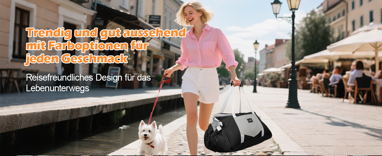 Автомобільний лежак для собак 3-в-1 – переносна лежанка для маленьких собак, з розкладною поверхнею, м'яким матрацом, для переднього та заднього сидіння, чорний