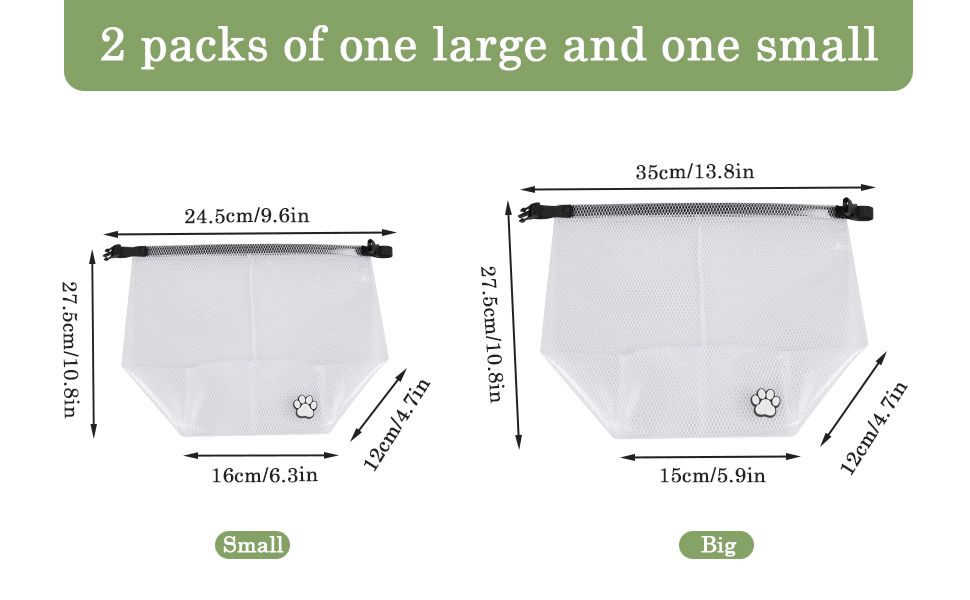 Набір для подорожей з кормом для собак, 2 шт, водонепроникний, 10 кг. Ідеально для кемпінгу, готелів для собак та подорожей