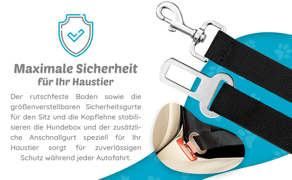 Автокрісло для собак з дозатором відходів - автокрісло для маленьких собак | Зручне та безпечне