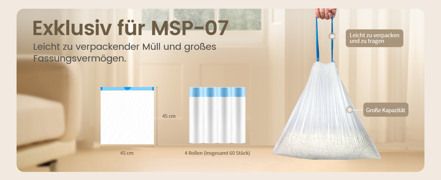 Автоматичний туалет для котів LELO PAWS, 65л, самоочисний, з контролем запаху, керування через APP, електричний, XXL, з мішком для сміття та килимком, для кількох котів, білий (блакитний)