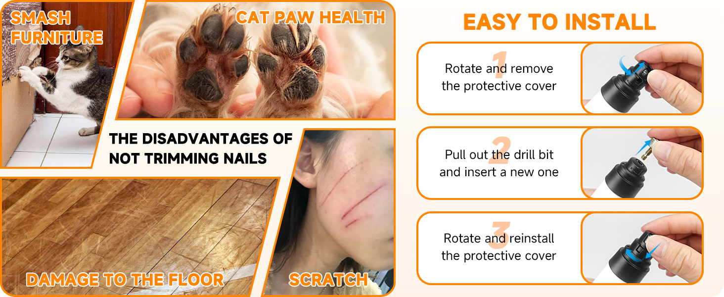 Триммер для собак Ortho Trimmer Pro: м'яке підстригання без вібрації, догляд за кігтями вдома