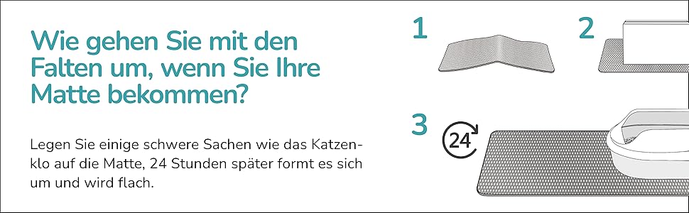 Килимок для котячого туалету Conlun Katzenklo Matte, 119 x 89 см, сітка, водонепроникний, чорний