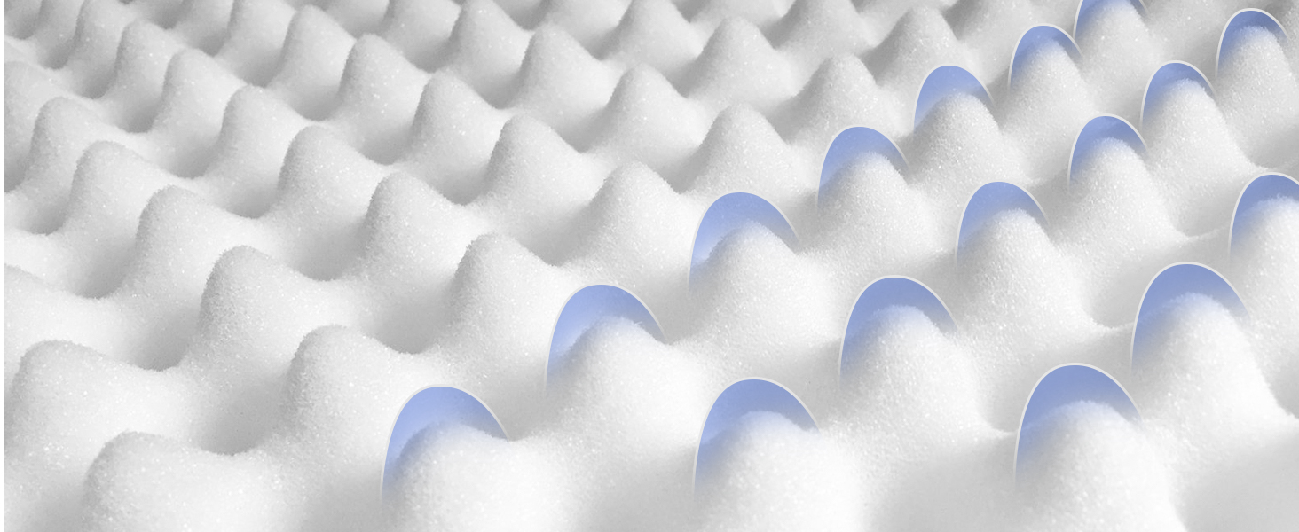 Ортопедичне ліжко для собак Pawk, великі та середні породи, з піною з пам'яті, миється, знімний антиковзний коврик, 89x64x17 см