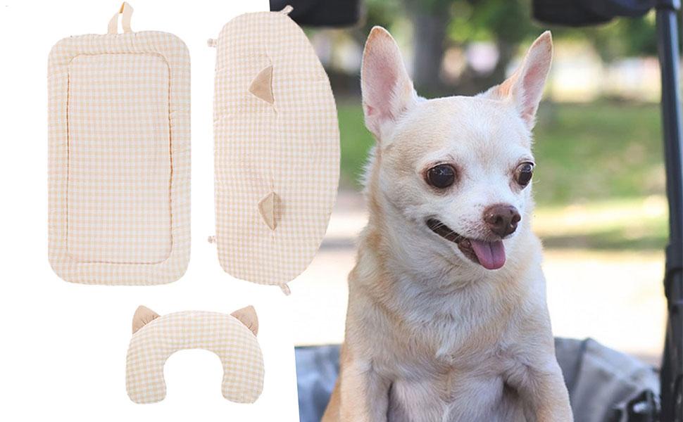 М'який килимок у візок для собак та котів, з можливістю прання | Зручний та портативний для подорожей, сучасний дизайн